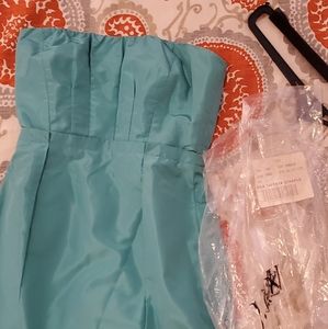 J Crew silk Taffeta Strapless dress